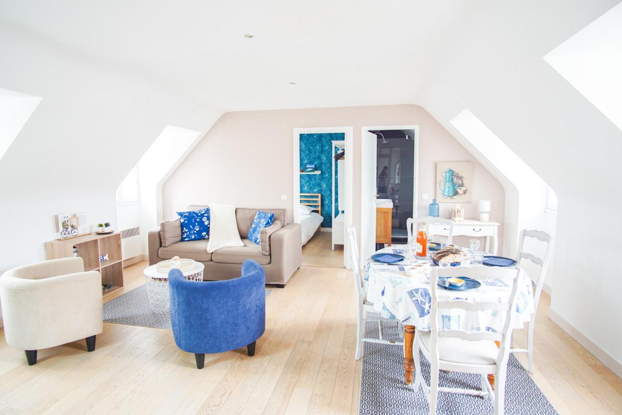 -Blush- Appartement Cosy - Proche Ville-Close Конкарно Екстер'єр фото